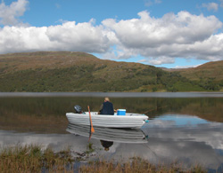 A boat, a fly and the view