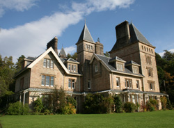 Ardtornish House in the sun