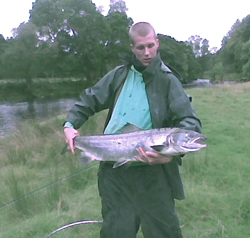 John with his catch