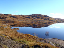 New hydro loch in the Rannoch Valley New hydro loch in the Rannoch Valley