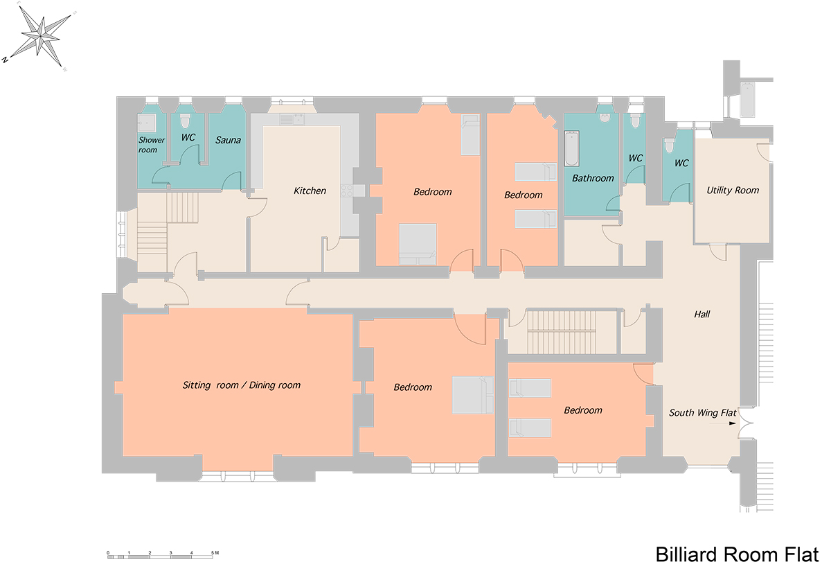 Billiard Room Flat